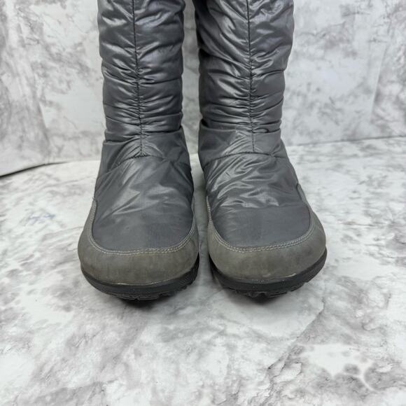 MERRELL Barefoot Frost Glove Boots Primaloft Insulated Waterproof Gray WMN’S S 8 - Picture 9 of 14